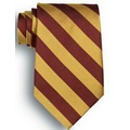 School Signature Stripes Tie - Maroon/Gold